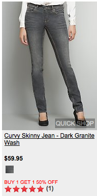 Curvy Skinny Jean? WTH?