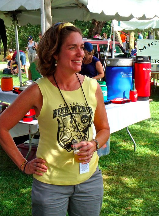 Liz Crowe, A.K.A. The Beer Wench