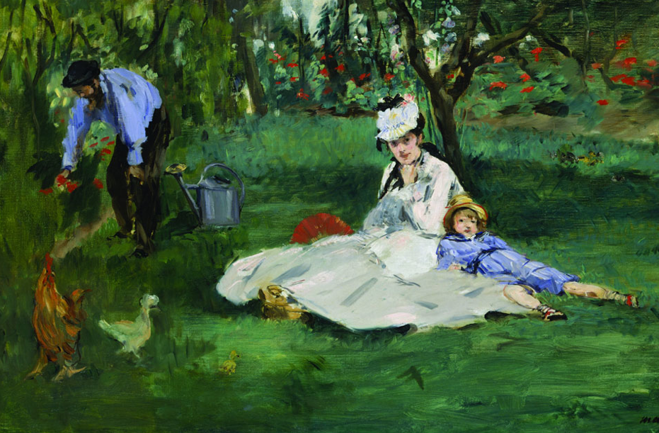 Manet 1874 via Wikimedia Commons