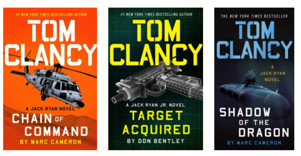 Tom Clancy books, big book business, boutique, boutique books