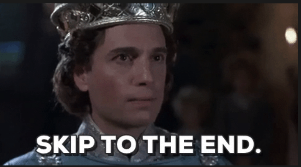 Princess Bride, Prince Humperdink, Skip to the End, prologue, prologues that are too long