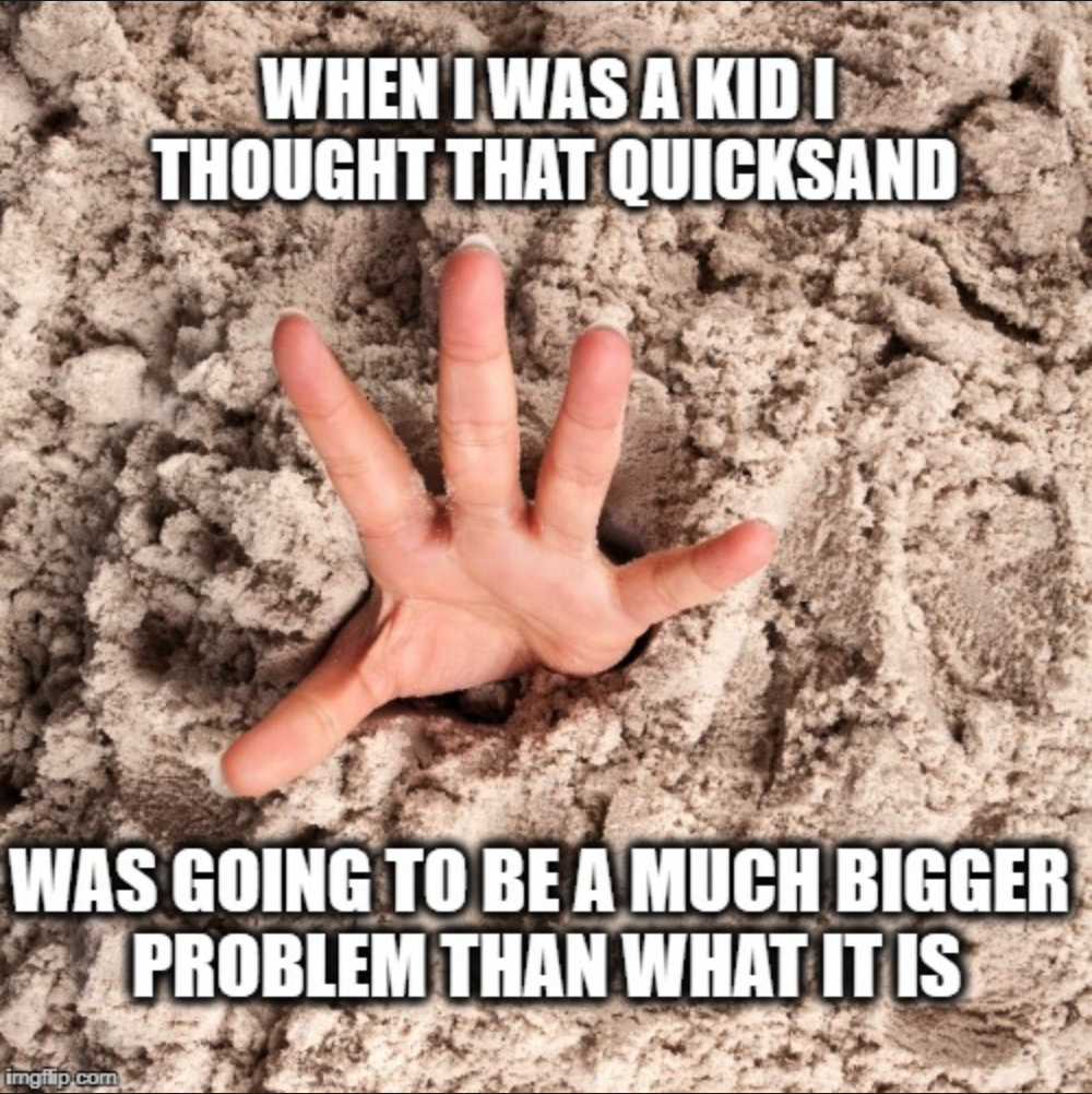 meme, lava and quicksand