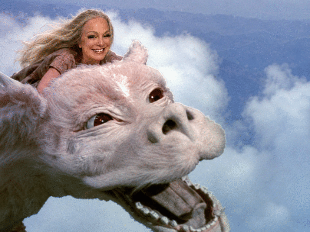 luck dragon, The NeverEnding Story, storytelling, humans, AI