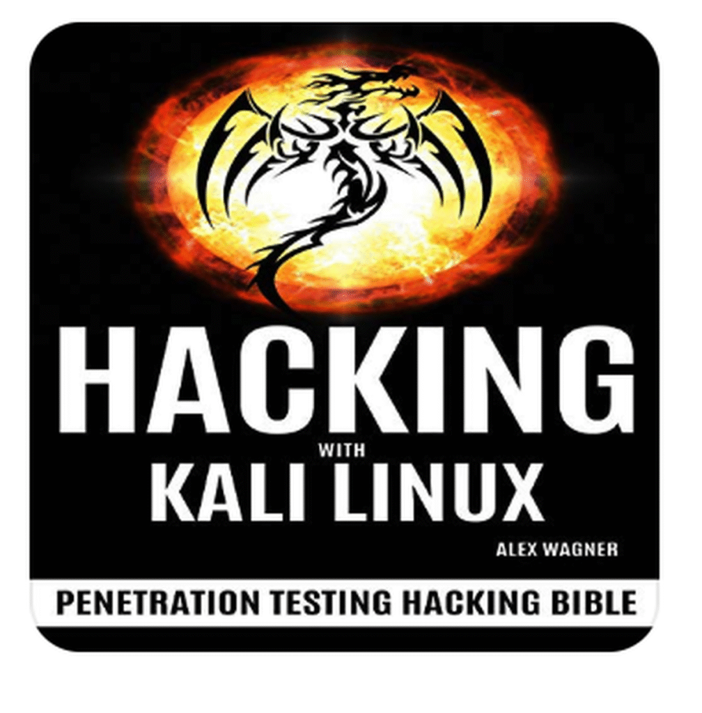 hacker, AI scammers, book cover, Hacking with Kali Linux