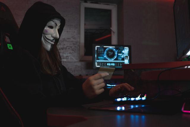 hacker, AI scammers