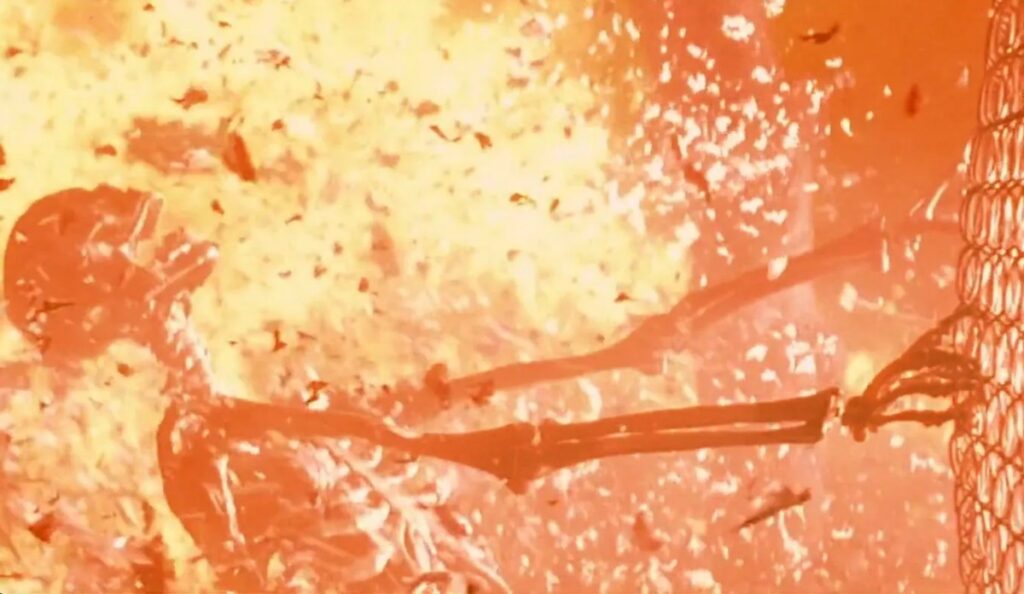 Sarah Connor's vision of nuclear apocalypse, prophet, Terminator 2